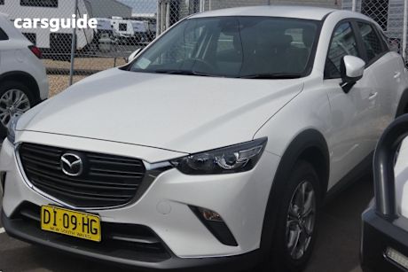 White 2024 Mazda CX-3 SUV G20 SPORT F