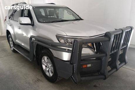 Silver 2019 Toyota Landcruiser Prado Wagon Gxl (4X4)