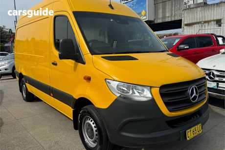 Yellow 2019 Mercedes-Benz Sprinter Commercial 314CDI R