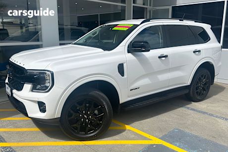 White 2024 Ford Everest SUV SPORT R