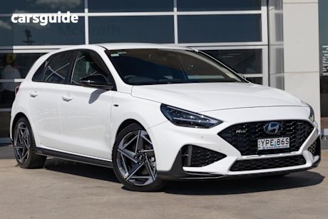 White 2024 Hyundai I30 Hatchback N Line Mhev