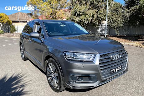 Grey 2015 Audi Q7 SUV TDI 4WD