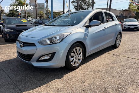 Blue 2012 Hyundai I30 Hatch ACTIVE F