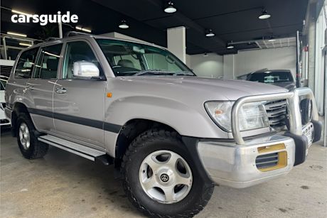 Silver 2004 Toyota Landcruiser SUV GXL 4X4