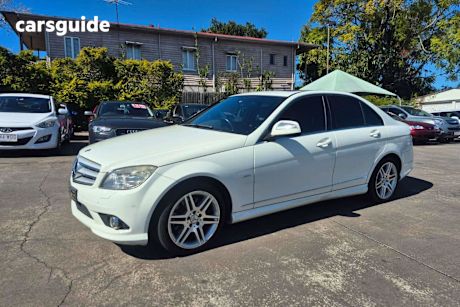 White 2008 Mercedes-Benz C-CLASS Sedan C280 AVANTGARDE R