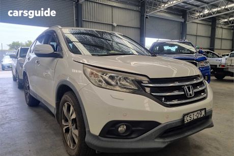 White 2014 Honda CR-V SUV VTI-L 4X4