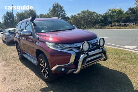 Red 2016 Mitsubishi Pajero Sport Wagon Gls (4X4) 7 Seat