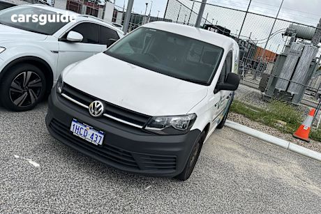 White 2020 Volkswagen Caddy Van Tsi220