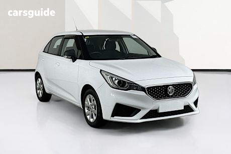 White 2022 MG MG3 Hatchback Core