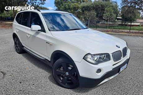 White 2008 BMW X3 SUV SI 4WD