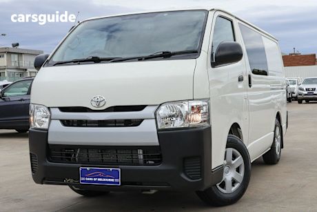 White 2018 Toyota HiAce Commercial R