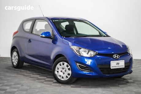 Blue 2015 Hyundai I20 Hatch ACTIVE F