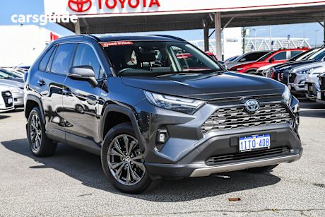Grey 2022 Toyota RAV4 SUV GXL 4X4