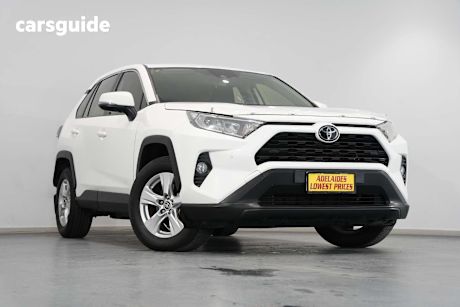 White 2019 Toyota RAV4 Wagon Gx (2Wd)