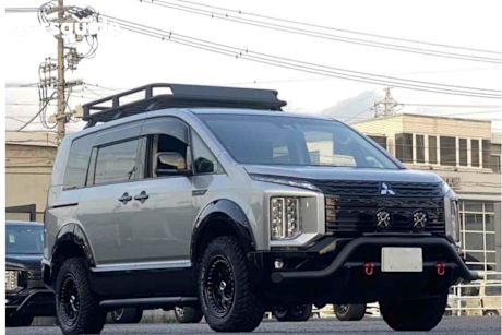 Grey 2021 Mitsubishi Delica Commercial 4WD CHAMOMIX 7 SEATER, AUTO TAIL GATE