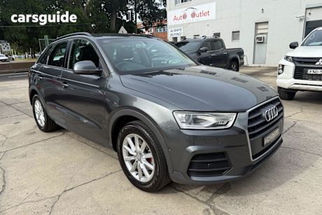 Grey 2016 Audi Q3 SUV TFSI F