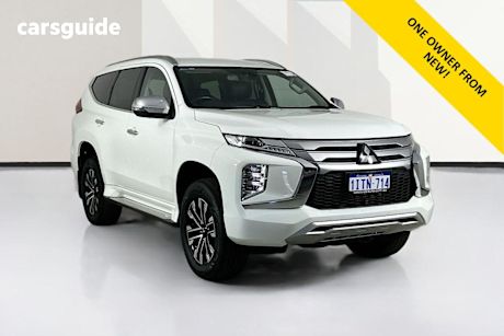 White 2022 Mitsubishi Pajero Sport Wagon Gls (4Wd) 7 Seat