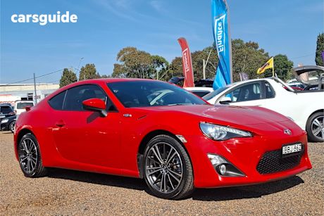 Red 2013 Toyota 86 Coupe Gts