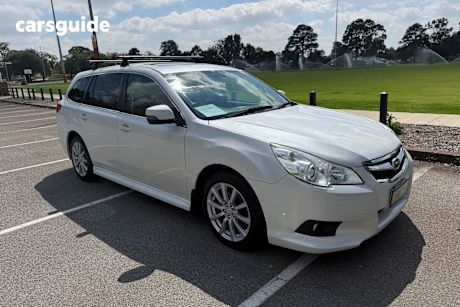 White 2012 Subaru Liberty Wagon 2.5I Premium