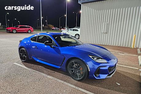 Blue 2025 Subaru BRZ Coupe TS R