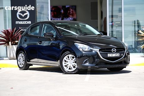 Black 2015 Mazda 2 Hatchback Neo