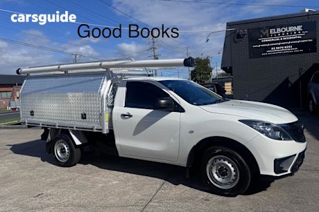 White 2018 Mazda BT-50 Ute Tray XT R