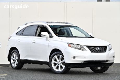 White 2011 Lexus RX SUV RX350 SPORTS LUXURY 4X4