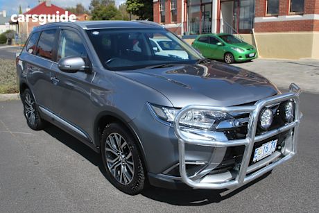 Blue 2015 Mitsubishi Outlander Wagon Ls (4X2)