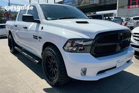 White 2023 Ram 1500 Ute Tray EXPRESS 4X4