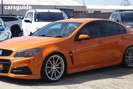 Orange 2013 Holden Commodore Sedan SV6 R
