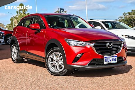 Red 2020 Mazda CX-3 SUV MAXX SPORT F