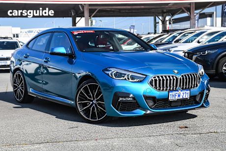 Blue 2021 BMW 218I Coupe M Sport Gran Coupe
