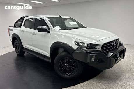 White 2023 Mazda BT-50 Dual Cab Pick-up Thunder (4X4)