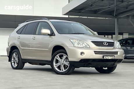 Gold 2006 Lexus RX400H Wagon Hybrid