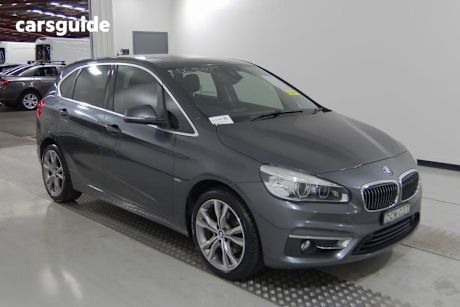 Grey 2015 BMW 220I Wagon Active Tourer Luxury Line