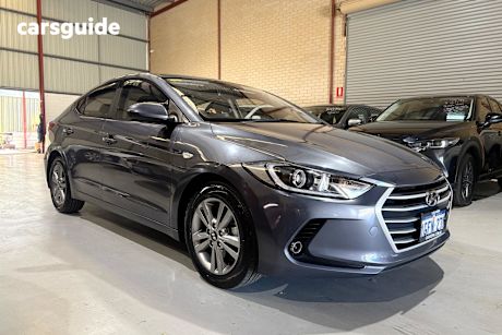 Grey 2017 Hyundai Elantra Sedan ACTIVE F