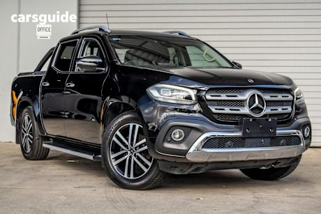 Black 2018 Mercedes-Benz X Ute Tray X250D POWER 4X4