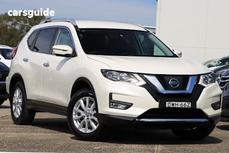 White 2018 Nissan X-Trail SUV ST-L F