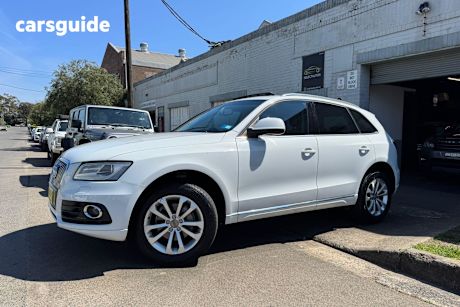 White 2014 Audi Q5 Wagon 2.0 Tfsi Quattro
