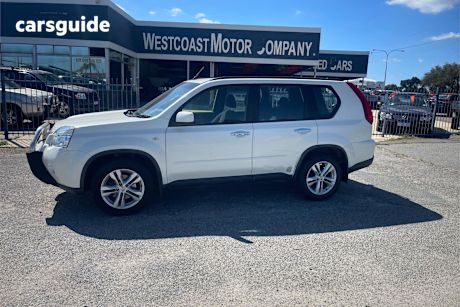 White 2012 Nissan X-Trail SUV ST 4X4