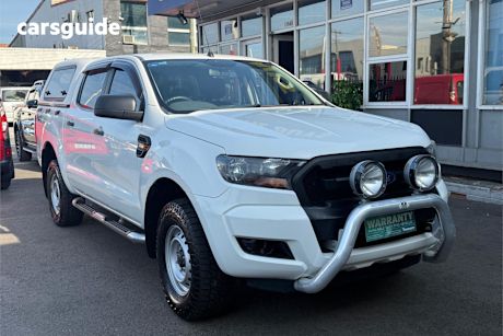 White 2015 Ford Ranger Ute Tray XL 4X4