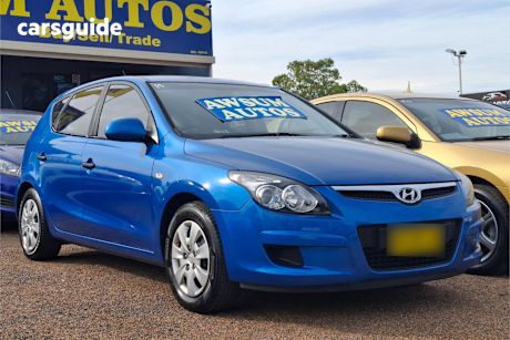 Blue 2011 Hyundai I30 Hatch SX F
