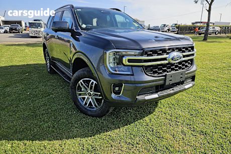 Grey 2025 Ford Everest SUV TREND 4X4