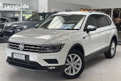 White 2018 Volkswagen Tiguan Wagon Allspace 132 Tsi Comfortline