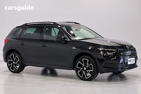 Black 2022 Skoda Kamiq SUV 110TSI MONTE CARLO F