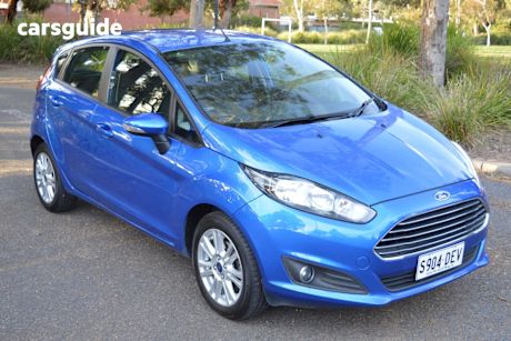 Blue 2015 Ford Fiesta Hatch TREND F