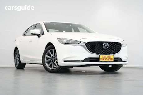 White 2022 Mazda Mazda6 Sedan TOURING F
