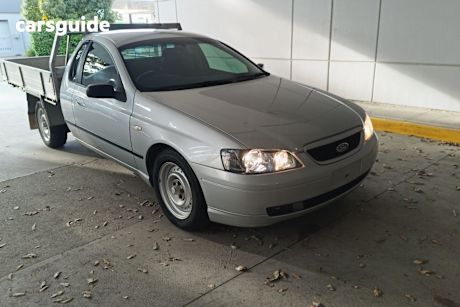 Silver 2006 Ford Falcon Ute Tray XL (LPG) BF