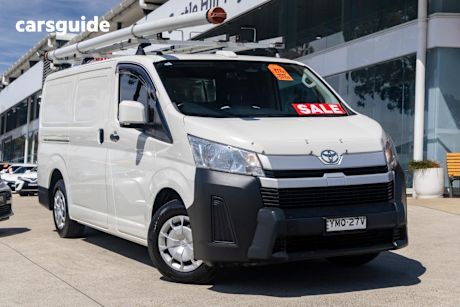 White 2023 Toyota HiAce Commercial R