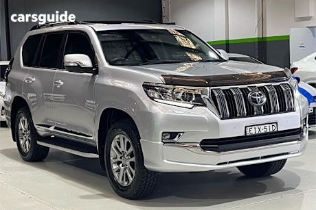 Silver 2020 Toyota Landcruiser Prado SUV KAKADU 4X4